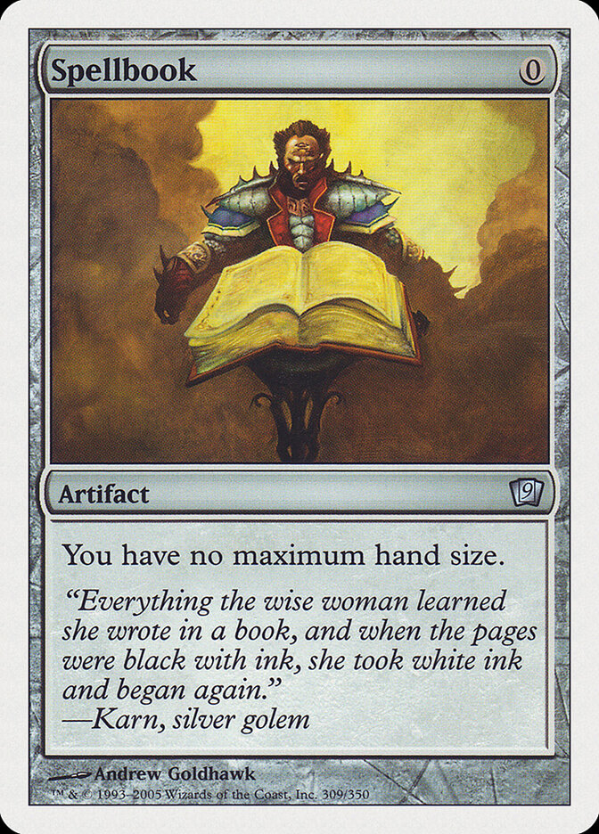 Spellbook, Ninth Edition · 309/350