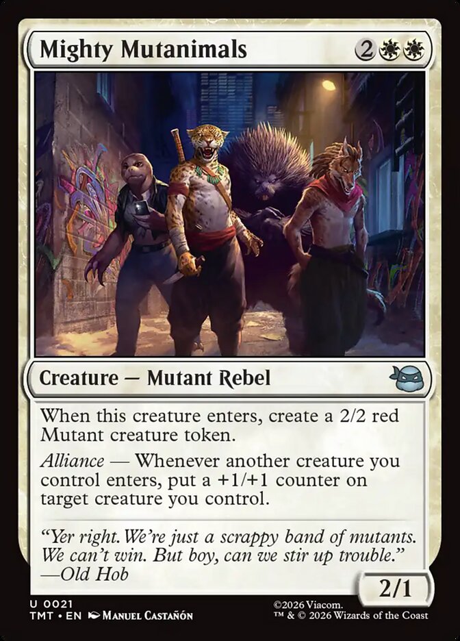 Mighty Mutanimals, Teenage Mutant Ninja Turtles · 0021