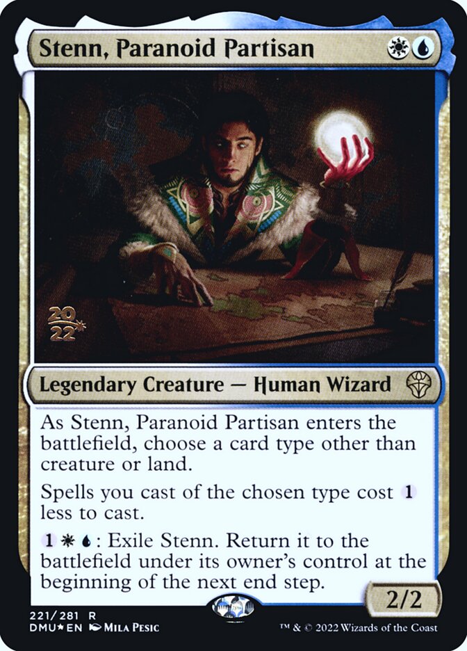Stenn, Paranoid Partisan, Dominaria United Promos · 221/281