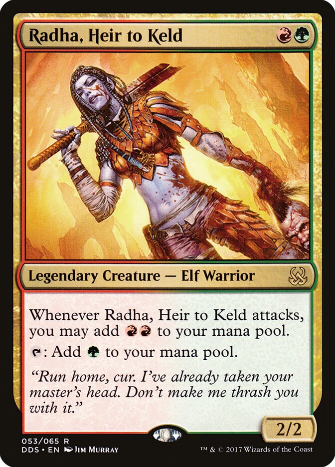 Radha, Heir to Keld, Duel Decks: Mind vs. Might · 053/065