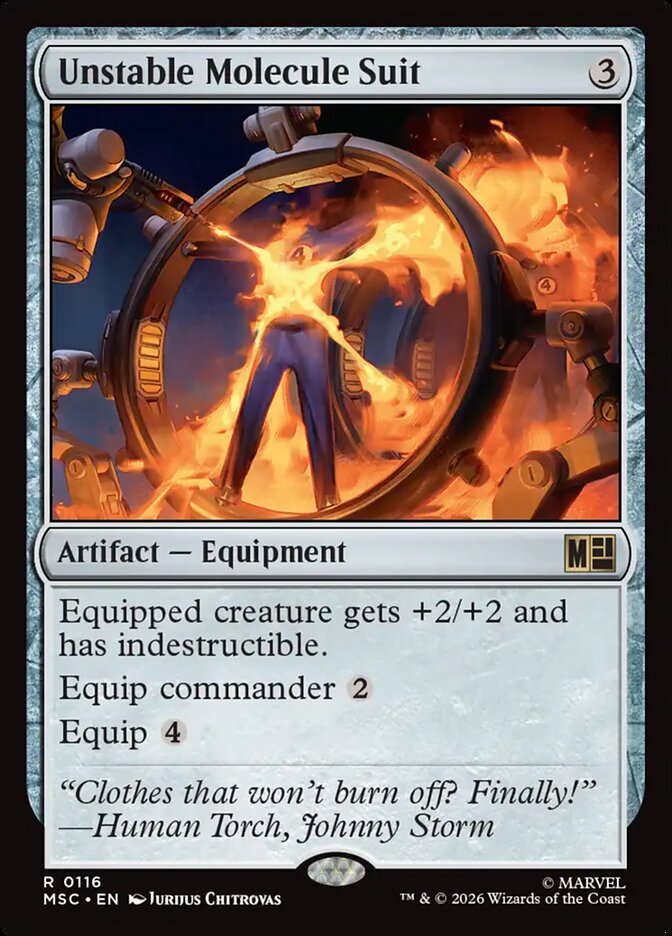 Unstable Molecule Suit, Marvel Super Heroes Commander · 0116
