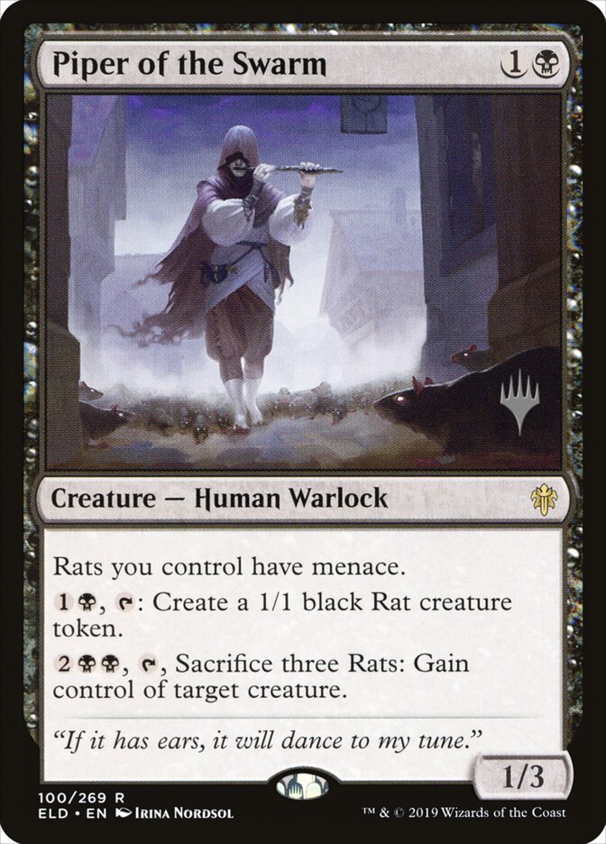Piper of the Swarm, Throne of Eldraine Promos · 100/269