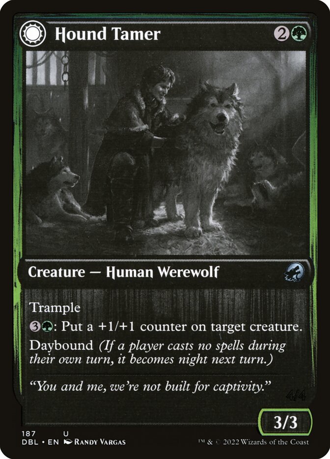 Hound Tamer // Untamed Pup, Innistrad: Double Feature · 187/534