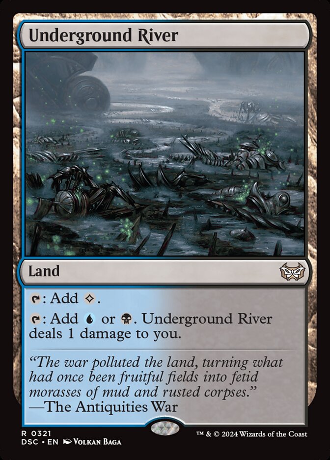 Underground River, Duskmourn: House of Horror Commander · 0321