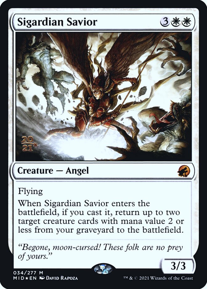 Sigardian Savior, Innistrad: Midnight Hunt Promos · 034/277