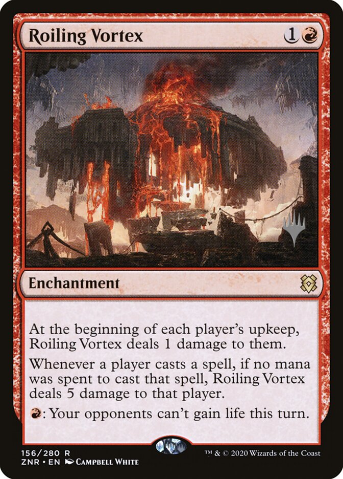 Roiling Vortex, Zendikar Rising Promos · 156/280