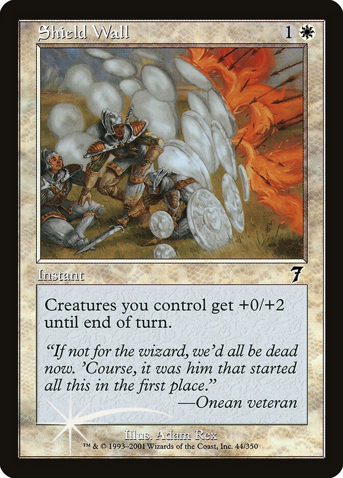 Shield Wall, Seventh Edition · 44-star