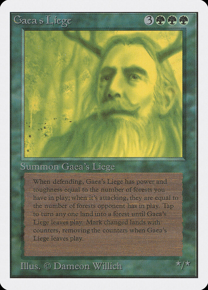 Gaea's Liege, Unlimited Edition · 197