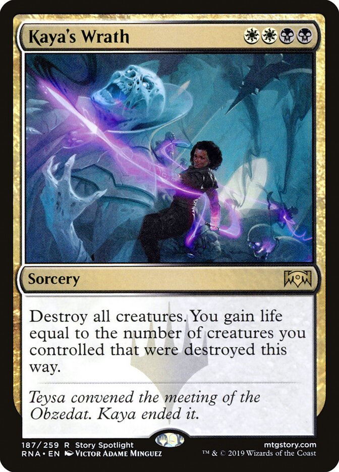 Kaya's Wrath, Ravnica Allegiance · 187/259