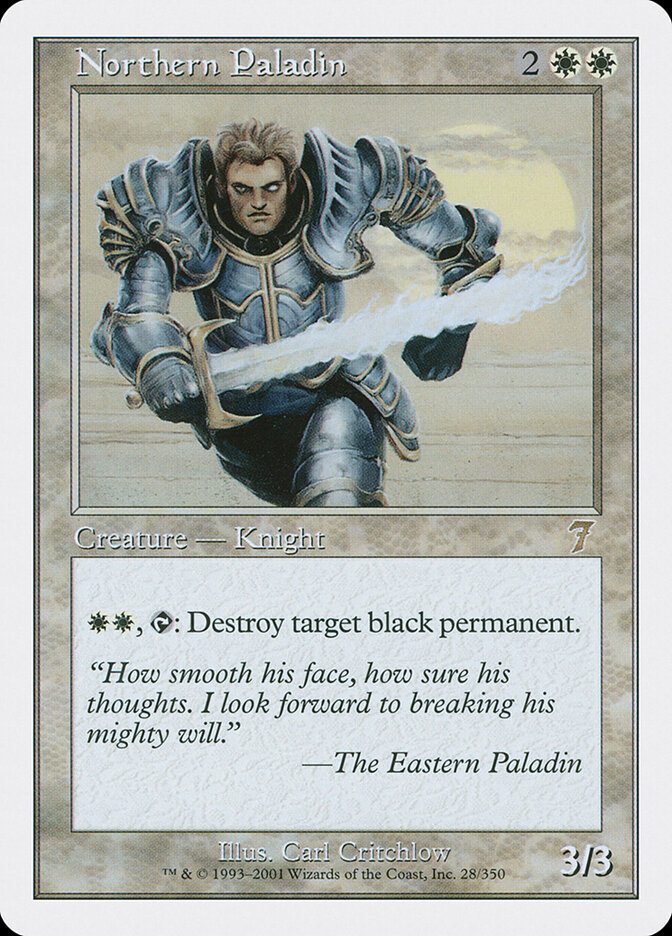 Northern Paladin, Seventh Edition · 28/350