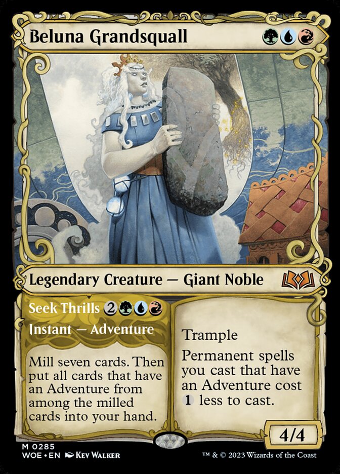 Beluna Grandsquall // Seek Thrills, Wilds of Eldraine · 0285