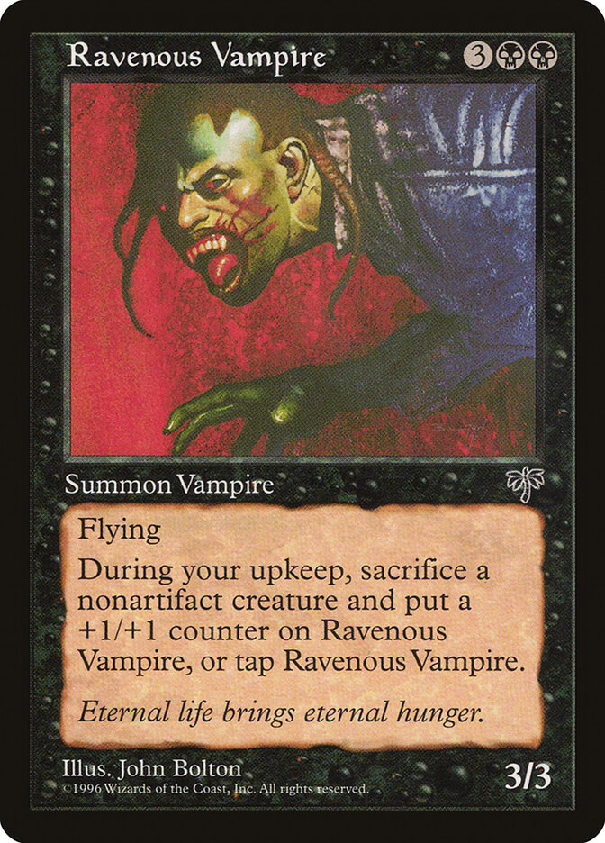 Ravenous Vampire, Mirage · 136