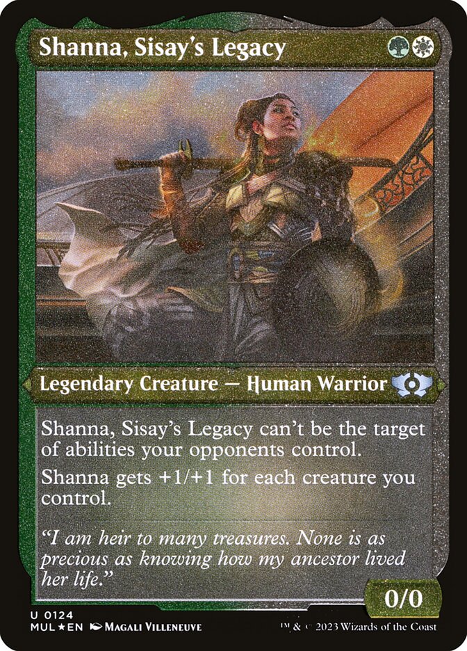 Shanna, Sisay's Legacy, Multiverse Legends · 0124