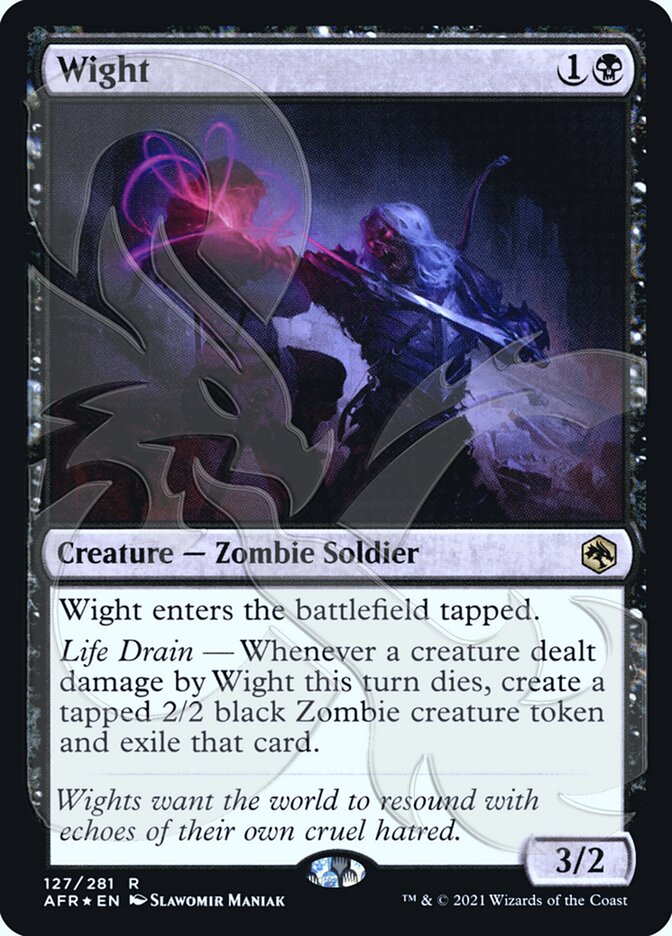 Wight, Adventures in the Forgotten Realms Promos · 127a