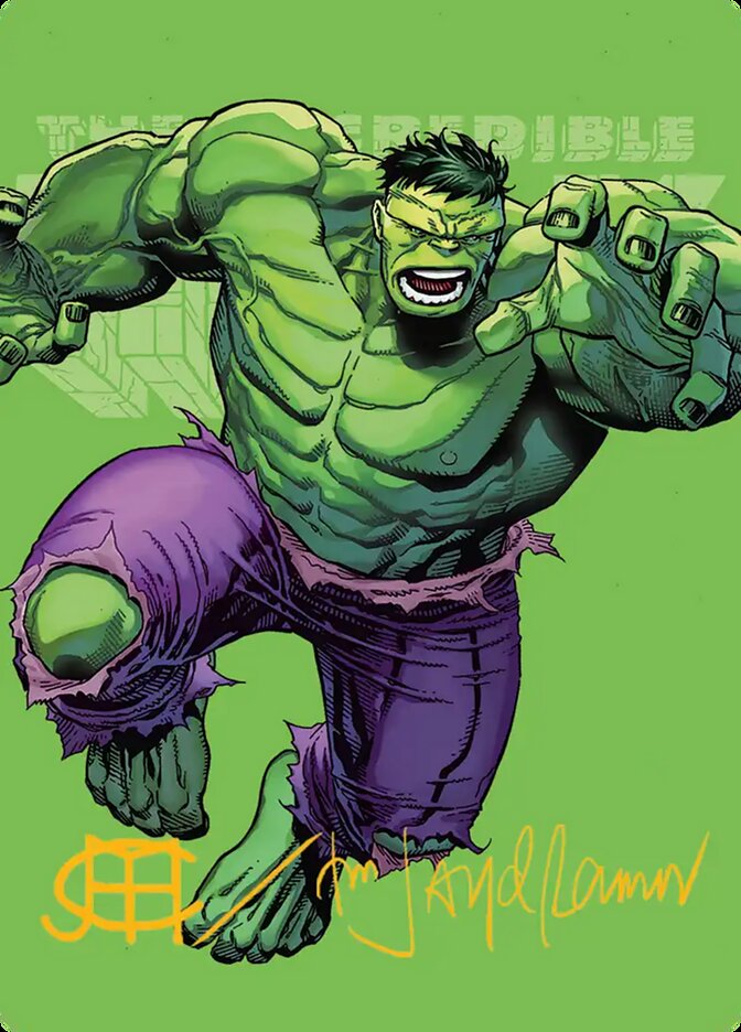 The Incredible Hulk // The Incredible Hulk, Marvel Super Heroes Art Series · 0028