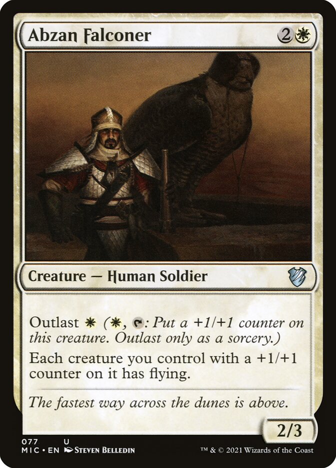 Abzan Falconer, Midnight Hunt Commander · 077
