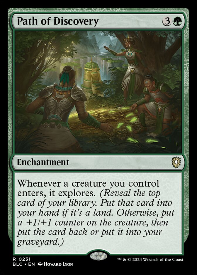 Path of Discovery, Bloomburrow Commander · 0231