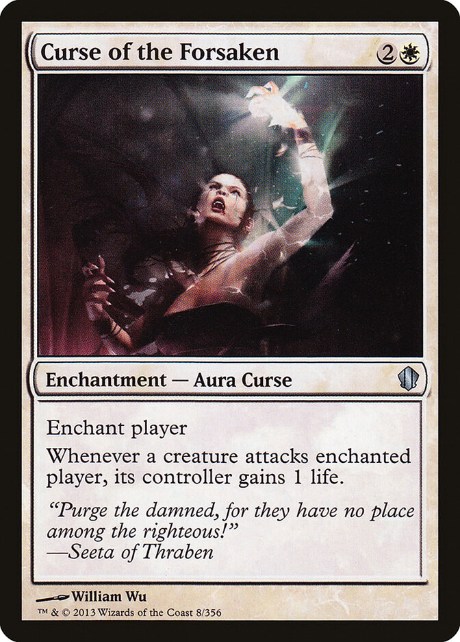Curse of the Forsaken, Commander 2013 · 8/356