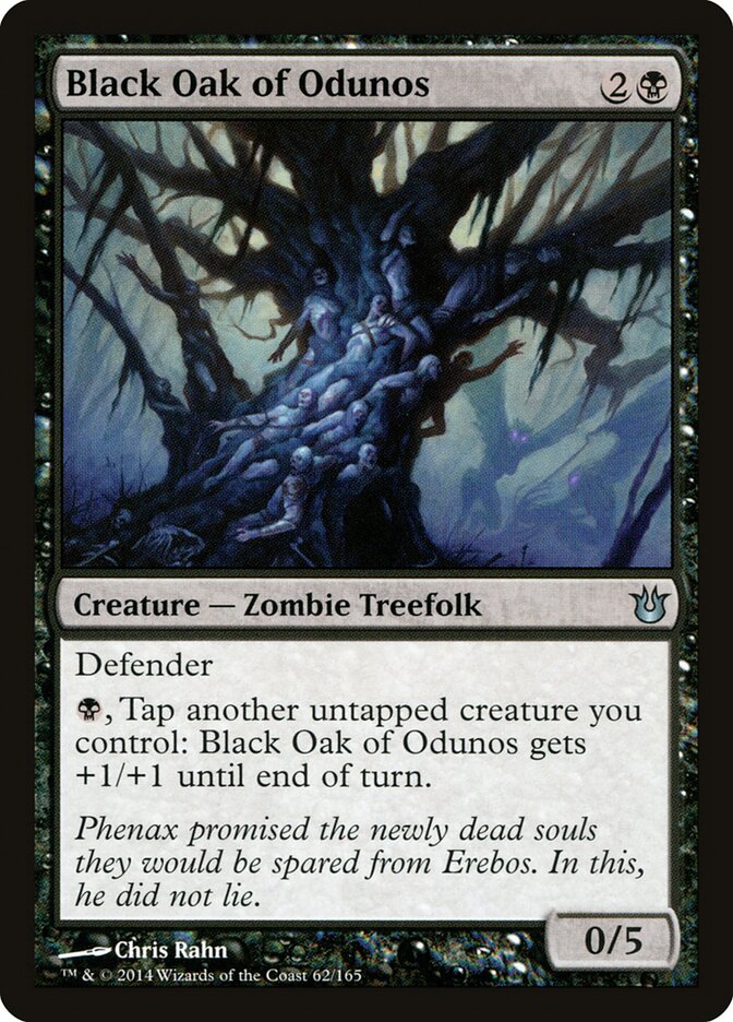 Black Oak of Odunos, Born of the Gods · 62/165