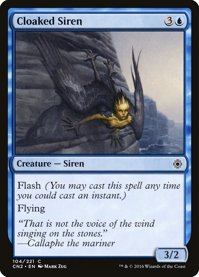 Cloaked Siren, Conspiracy: Take the Crown · 104/221
