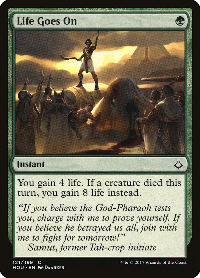 Life Goes On, Hour of Devastation · 121/199