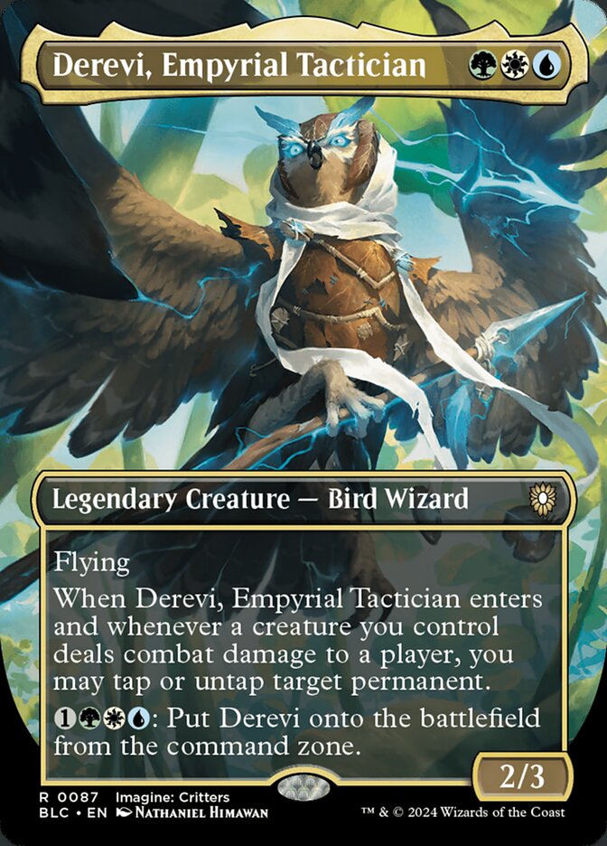 Derevi, Empyrial Tactician, Bloomburrow Commander · 0087