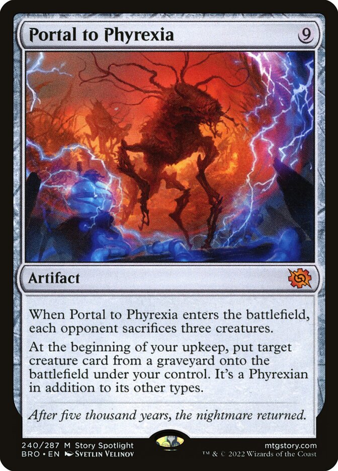 Portal to Phyrexia, The Brothers' War · 240/287