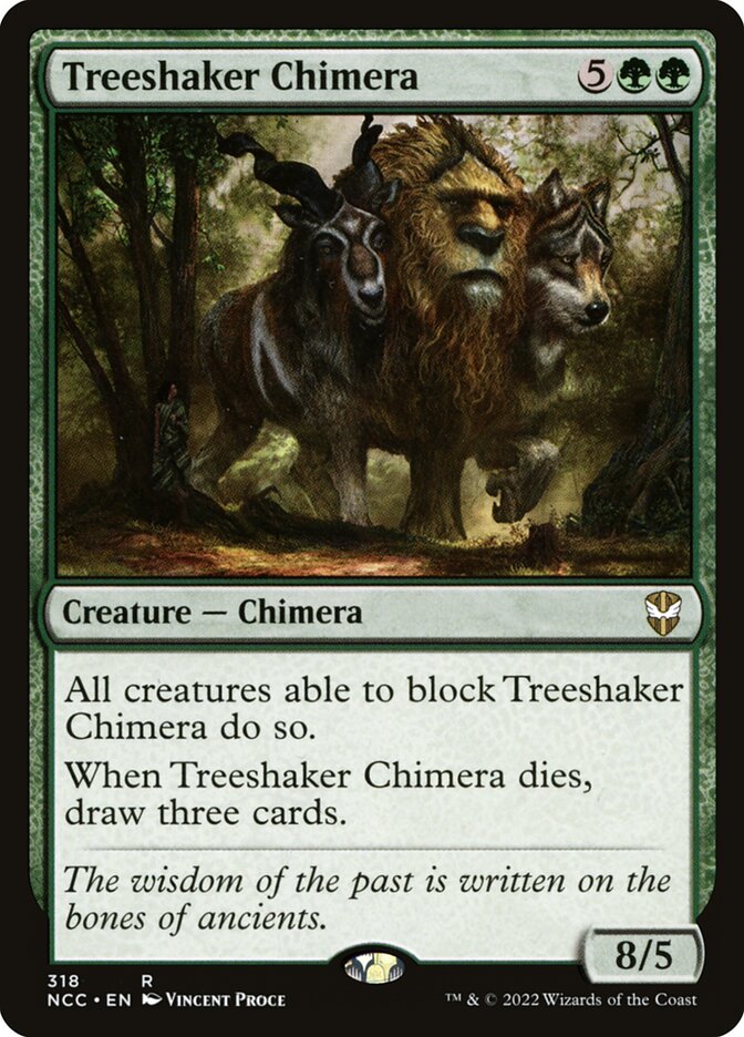 Treeshaker Chimera, New Capenna Commander · 318