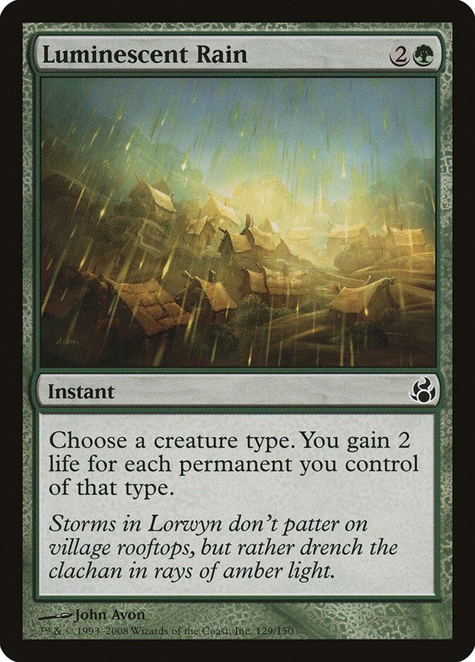 Luminescent Rain, Morningtide · 129/150