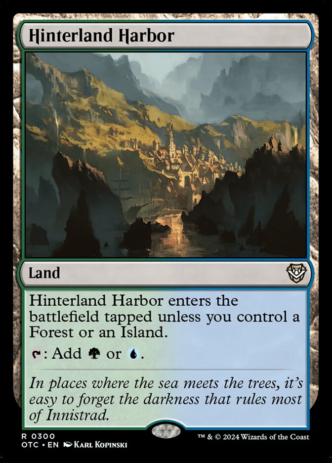 Hinterland Harbor, Outlaws of Thunder Junction Commander · 0300