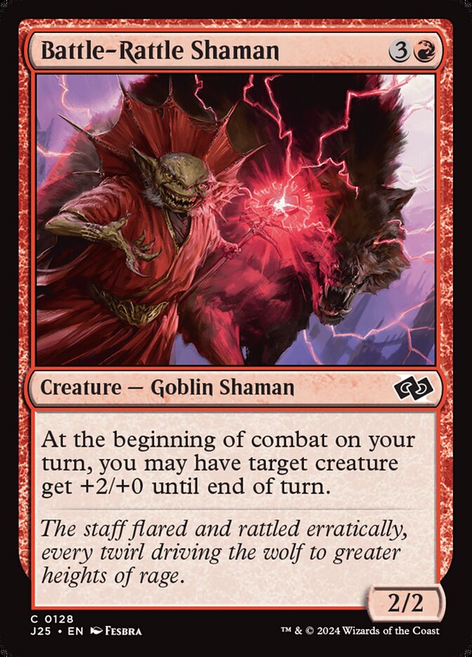 Battle-Rattle Shaman, Foundations Jumpstart · 0128