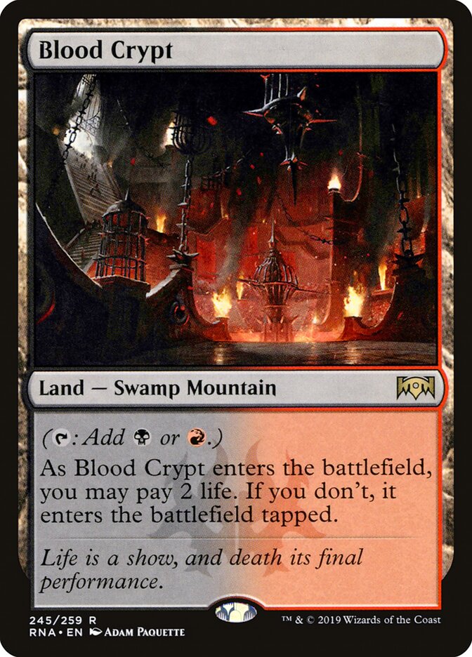 Blood Crypt, Ravnica Allegiance · 245/259