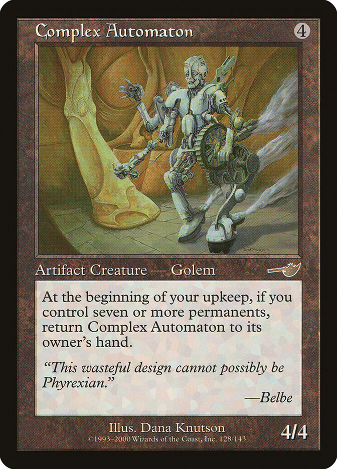 Complex Automaton, Nemesis · 128/143