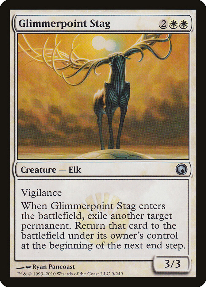 Glimmerpoint Stag, Scars of Mirrodin · 9/249