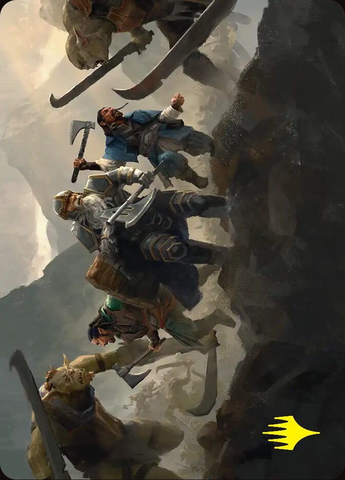 Struggle of Howling Steel // Struggle of Howling Steel, The Hobbit Art Series · 0051
