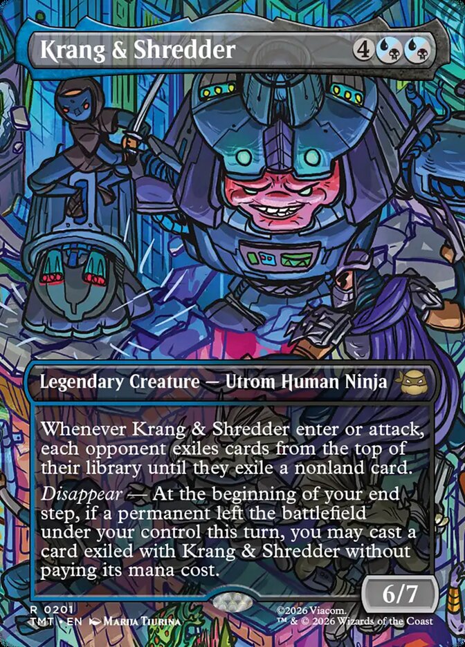 Krang & Shredder, Teenage Mutant Ninja Turtles · 0201