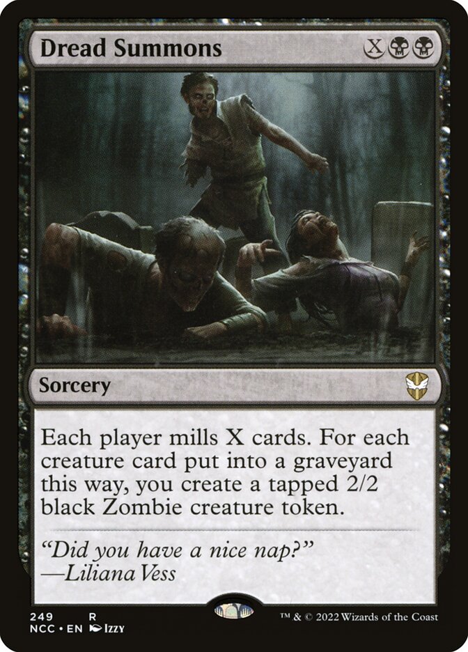 Dread Summons, New Capenna Commander · 249