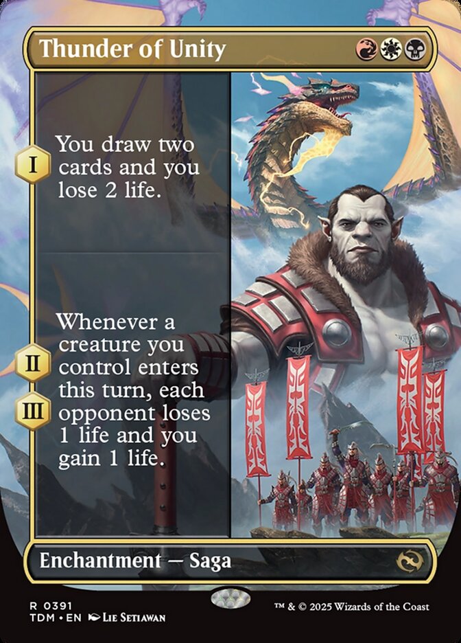 Thunder of Unity, Tarkir: Dragonstorm · 0391