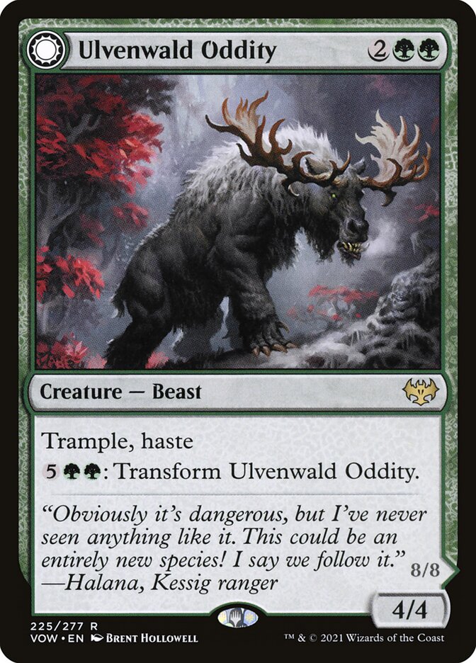 Ulvenwald Oddity // Ulvenwald Behemoth, Innistrad: Crimson Vow · 225/277