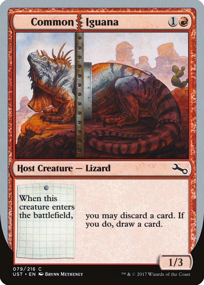 Common Iguana, Unstable · 079/216
