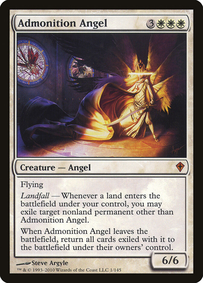 Admonition Angel, Worldwake · 1/145