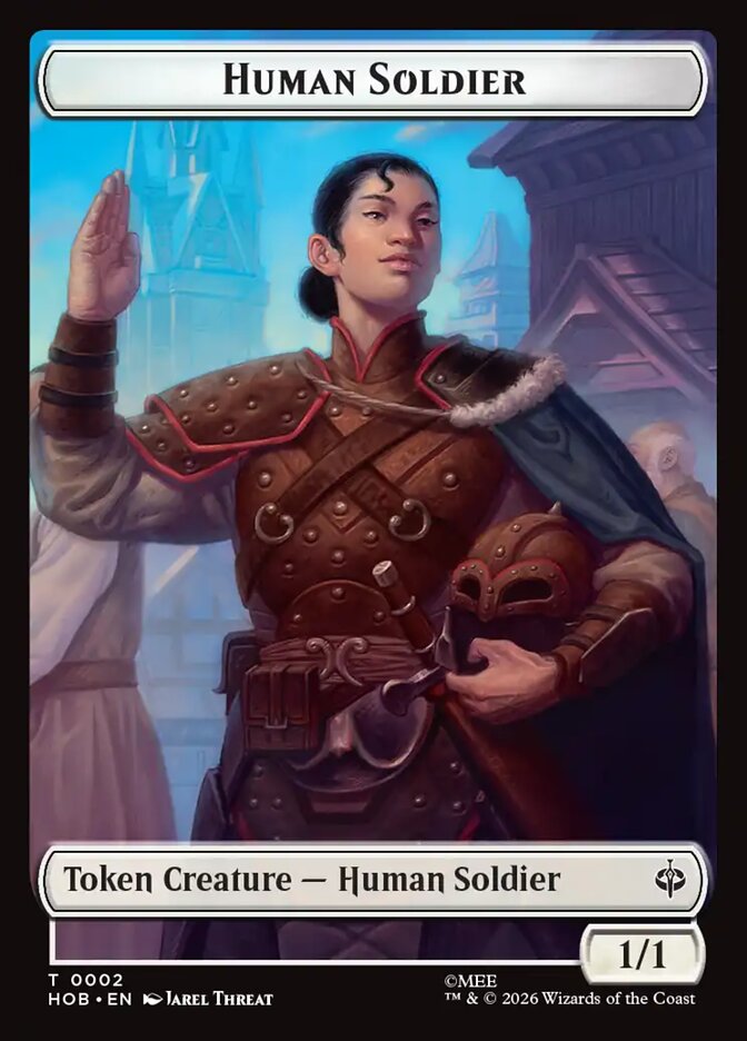 Human Soldier, The Hobbit Tokens · 0002