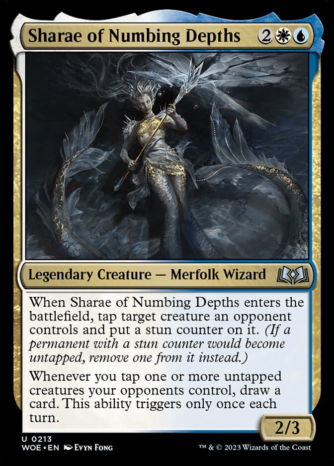 Sharae of Numbing Depths, Wilds of Eldraine · 0213