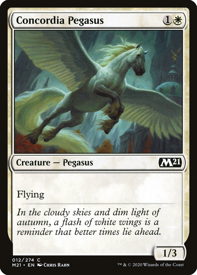 Concordia Pegasus, Core Set 2021 · 012/274