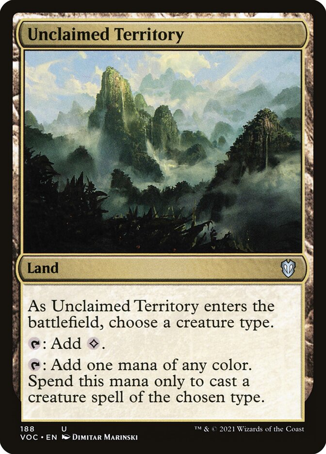 Unclaimed Territory, Crimson Vow Commander · 188