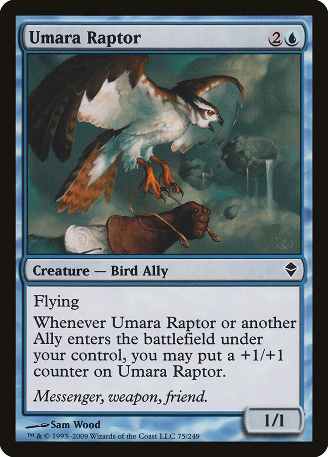 Umara Raptor, Zendikar · 75/249