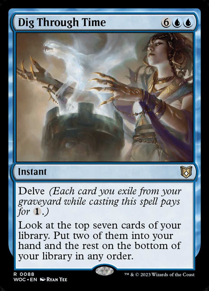 Dig Through Time, Wilds of Eldraine Commander · 0088