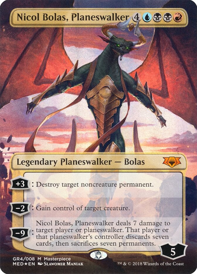 Nicol Bolas, Planeswalker, Mythic Edition · gr4