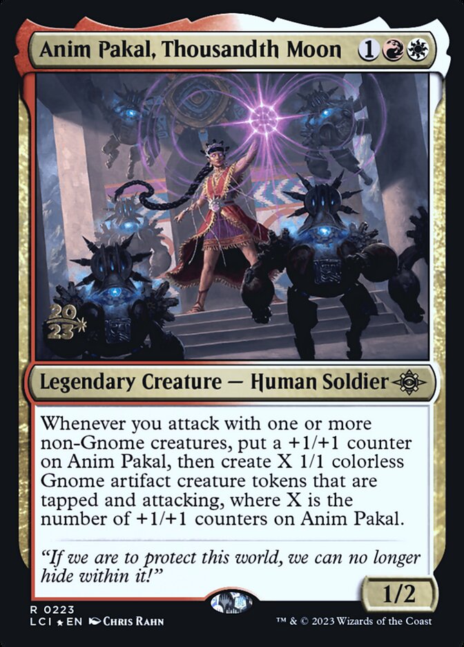 Anim Pakal, Thousandth Moon, The Lost Caverns of Ixalan Promos · 0223