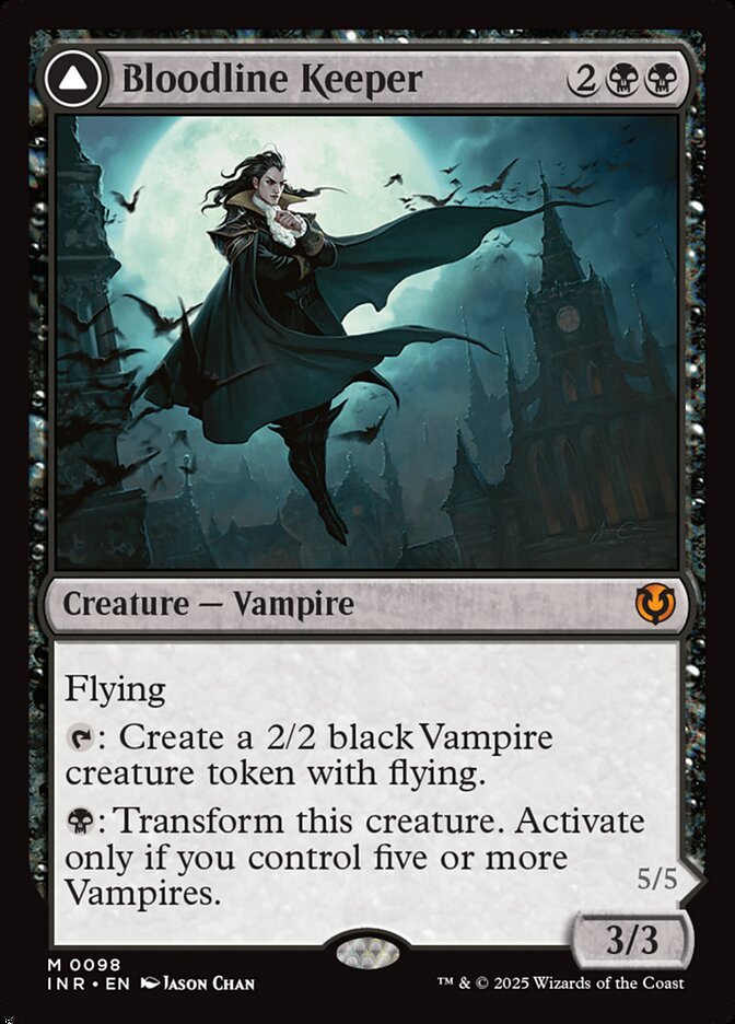 Bloodline Keeper // Lord of Lineage, Innistrad Remastered · 0098